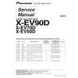 Cover page of PIONEER X-EV70D/DDRXJ Service Manual