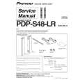 Cover page of PIONEER PDP-S48-LR Service Manual
