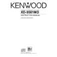 Cover page of KENWOOD XD-9581MD Owner's Manual