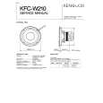 Cover page of KENWOOD KFC-W210 Owner's Manual