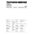 Cover page of TELEFUNKEN C50 Service Manual