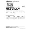 Cover page of PIONEER HTZ-350DV/KUCXJ Service Manual