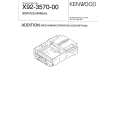 Cover page of KENWOOD X92357000 Service Manual