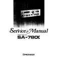 Cover page of PIONEER SA7800 Service Manual