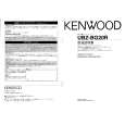 Cover page of KENWOOD UBZ-BG20R Owner's Manual