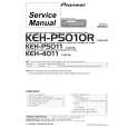 Cover page of PIONEER KEH-4011/XM/EE Service Manual