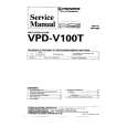 Cover page of PIONEER VPDV100T Service Manual