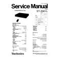 Cover page of TECHNICS STX901L Service Manual