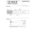 Cover page of KENWOOD CSV620B Service Manual