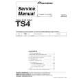 Cover page of PIONEER TS4/NYXK/FR Service Manual