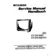 Cover page of MITSUBISHI CT37C1EST Service Manual