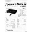 Cover page of TECHNICS RSBX828 Service Manual