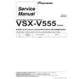 Cover page of PIONEER VSX-V555/KUXJI Service Manual