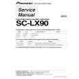 Cover page of PIONEER SC-LX90/LFXJ Service Manual