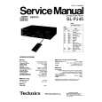 Cover page of TECHNICS SLPJ45 Service Manual