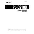 Cover page of TEAC PL-D2100 Owner's Manual