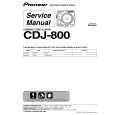 Cover page of PIONEER CDJ-800/NKXJ Service Manual