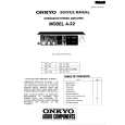 Cover page of ONKYO A-22 Service Manual