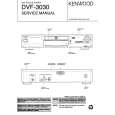 Cover page of KENWOOD DVF3030 Service Manual
