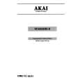 Cover page of AKAI VS-G65EOG-D Owner's Manual