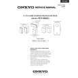 Cover page of ONKYO HTP-820 Service Manual