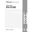 Cover page of PIONEER DV-575K-S/RTXJN Owner's Manual