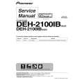 Cover page of PIONEER DEH-2100IB/XS/ES Service Manual