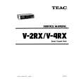 Cover page of TEAC V2RX Service Manual