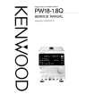Cover page of KENWOOD PW18-1.8Q Service Manual