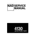 Cover page of NAD 4130 Service Manual