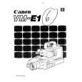 Cover page of CANON VM-E1 Owner's Manual