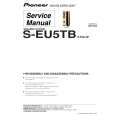 Cover page of PIONEER S-EU5TB/XTW/JP Service Manual