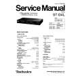 Cover page of TECHNICS STG4L Service Manual