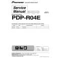 Cover page of PIONEER PDPR04E Service Manual