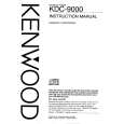 Cover page of KENWOOD KDC9000 Owner's Manual