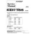 Cover page of PIONEER KEH1155 X1M/ES Service Manual