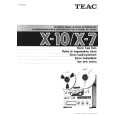 Cover page of TEAC X10 Owner's Manual