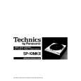 Cover page of TECHNICS SP-10MKII Owner's Manual