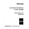 Cover page of SENNHEISER VKS604 Service Manual