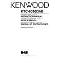 Cover page of KENWOOD KTC-9090DAB Owner's Manual