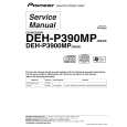 Cover page of PIONEER DEH-P3900MP/XS/UC Service Manual