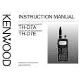 Cover page of KENWOOD TH-D7A Owner's Manual