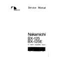 Cover page of NAKAMICHI BX1 Service Manual