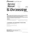 Cover page of PIONEER S-DV395SW/SXTW/WL5 Service Manual