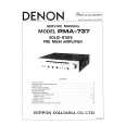 Cover page of DENON PMA-737 Service Manual