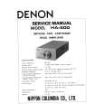 Cover page of DENON HA-500 Service Manual