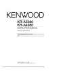 Cover page of KENWOOD KR-A4080 Owner's Manual