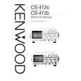 Cover page of KENWOOD CS-4125 Service Manual