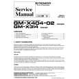 Cover page of PIONEER GM-X314 X1H/UC Service Manual