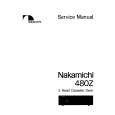 Cover page of NAKAMICHI 480Z Service Manual